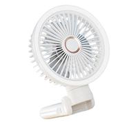 jojnsha Ventilateur De Clip Miniature Portable USB Facturation 3 Vitesses D'espace De Réglage Sauvegarde Du Ventilateur Pour Le Bureau Lit Portable Sans Fil