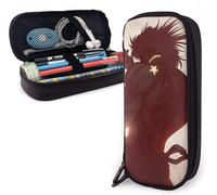 Jojo Dio Brando.Webp Trousse À Crayons En Cuir, Boîte À Crayons À Fermeture Éclair, Trousse À Crayons, Adaptée À L'école, Au Travail Et Au Bureau