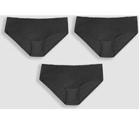 Jojo Maman Bébé JoJo Maman Bébé Black 3-Pack Lace Trim Maternity Shorts