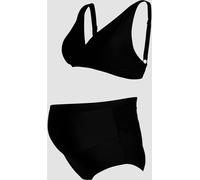 Jojo Maman Bébé JoJo Maman Bébé Black Sleeveless V Neck Maternity Bikini 2-Piece Set
