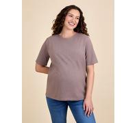 Jojo Maman Bébé JoJo Maman Bébé Mocha Oversized Boyfriend Maternity T-Shirt
