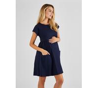 Jojo Maman Bébé JoJo Maman Bébé Navy Pocket Maternity T-Shirt Dress Navy Medium