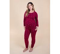 Jojo Maman Bébé JoJo Maman Bébé Red Maternity & Nursing Heart Pyjama Set