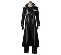 JOJO STYLE Sword Art Online Kirigaya Kazuto Anime Cosplay Costume Cosplay Anime Manga Costumes Unisexe Adulte Y Compris Tous Les Vêtements + Accessoires Vêtements Respirants,Noir,XL