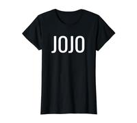 JoJo T-Shirt Graphique avec Valeur, Femme, Noir, L