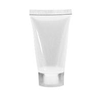 jojobasec 5/10/20/30/50/100 ml Tube vide portable de voyage transparent pressé récipient cosmétique crème lotion bouteille en plastique avec couvercle