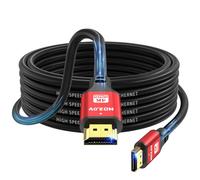 jojobnj 4K HDMI Cable 5m, High Speed HDMI 2.0 Cord 4K@60Hz 18Gbps, Ultra HD,Ethernet Audio Return,Video 4K,1080p,3D,Arc, HDR Compatible with Xbox,PS5/PS4,HDTV,Laptop ect(Red)