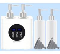 JOJOCOSMO Chauffe-Huile De Massage A Deux Bouteilles A Double Contrôle Avec Quatre Distributeurs De Bouteilles, Chauffe en continu de 0 à 65 °C,Chauffe-Émulsion,Pour Salon De Massage,Usage Domestique