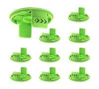 JOJOCY Greenworks G24LT Lot de 10 capuchons de fil pour débroussailleuse Greenworks 24 V G24LT G24LTK2 G24LT30M G24LT30M G24LT30MK2