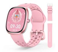 JoJoego Fitness Tracker Montre Connectée Enfant avec 100+ Modes Sportifs, Podomètre, Cardiofrequencemètre, Moniteur de Sommeil, 20 Jeux, IP68 Étanche, Cadeau pour Garçons et Filles de 5 à 16 Ans Rose