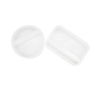 jojofuny 1 Jeu Moules De Support De Téléphone Silicone Lot De Moulages Diy Pratiques Rectangulaire Rond Pour Artisanales Et Bricolage 2 Pièces