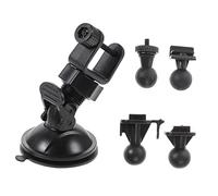 jojofuny 1 Jeu Voiture Ventouse Support Pivot Pare-Brise Porte Serviette Came Car Mount Accessoires Auto Support de Montage de caméra de Tableau de Bord Support pour dashcam Plastique Black