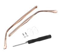 jojofuny 1 paire Branches de Lunettes Universelles de Remplacement Kit de Réparation pour Lunettes Jambes Stables et