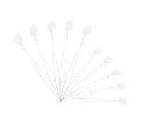 jojofuny 10 pièces DIY Needle Threader Set For Hand Sewing And Embroidery Durable Steel Wire Punch Needle Threaders For Cross Stitch And Craft Projects