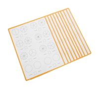jojofuny 10 Pièces Effaçables à Sec pour Fractions Double Face Réutilisable Outil Éducatif Mathématique pour Apprentissage des Fractions à École Primaire Support Pratique pour Cours et
