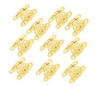 jojofuny 10 pièces Loquets de Serrure pour Boîtes Mécanisme Sécurisé Design Décoratif Vintage Facile à Installer pour Boîtes à Outils et Coffres de Rangement