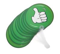 jojofuny 10 Pièces Pagaies Double Face pour Salle de Classe Plastique Vote pour Enseignants et Élèves Outil Participation et Feedback Élèves Polyvalent