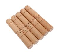 jojofuny 10 Pièces Wooden Peg Dolls Blanks For Painting Natural Solid Wood Figurines For DIY Crafting Early Learning And Home Decoration