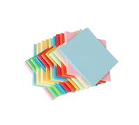 jojofuny 100 Feuilles Origami pour les enfants papier origami pastel coloré art plier des origamis de couleur