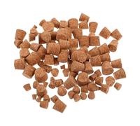 jojofuny 100 Pièces Bouchon Usage Polyvalent Cuisine et Décoration de Bouteilles en Bois Conique Réutilisable pour Bouteilles de Vin et Aliments Conservés