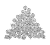 jojofuny 100 Pièces Charms Métalliques Vintage pour DIY Bijoux Pendentifs Ronds Rétro pour Bracelets Colliers Porte-clés et Souvenirs Polyvalents