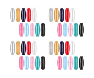 jojofuny 100 Pièces Connecteurs Assemblage Rapide en Plastique de Fermoirs de Sécurité et Différentes Couleurs Couleur Aléatoire pour Colliers et Porte-clés pour de Fabrication de Bijoux