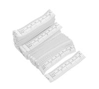 jojofuny 100 Pièces Dual Sided Disposable Paper Tape Measure Accurate Body Measurement Ruler For Tailoring Craft Classroom Use