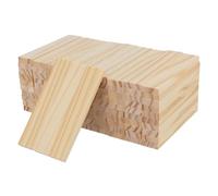 jojofuny 100 pièces Planches Non pour Bricolage Blocs Dur pour Activités Montessori et Apprentissage à École Maternelle