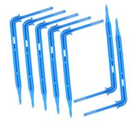 jojofuny 100 pièces Système Irrigation Automatique par Goutte à Goutte Piquets Arrosage Résistants pour Plantes Intérieur Pots et Jardinières Installation Facile et Portable pour Jardinage