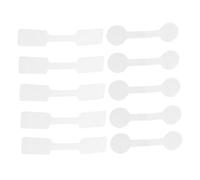 jojofuny 1000 Pièces Étiquettes Autocollantes pour Bijoux Étiquettes de Prix Vides pour Colliers Bracelets et Bagues Carrées et Rondes Pratiques pour Diy et Affichage