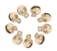 jojofuny 10pièces Cloches De Pâturage Métalliques Suspendues pour Vaches Moutons Chevaux Ferme Cloche De Pasture Rétro Bruyante