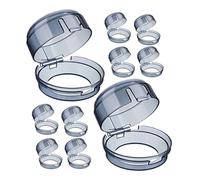 jojofuny 10pièces Couvre-boutons De Cuisinière Sécurité Pc Pour Boutons De Réchaud Prévention Des Accidents Pour Compatible Plupart Des Cuisinières Résistant Chaleur Et Facile à