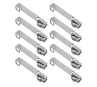 jojofuny 10pièces Nylon Double-layer Anti-burst Zipper Puller Luggage Repair Parts Lock Hole Compatible avec Bagages Valises et Sacs à Dos Vintage