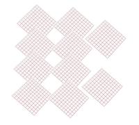 jojofuny 12 Feuilles Outil de Mesure de Surface pour Enseignement des Mathématiques Instrument Didactique pour Figures Irrégulières Style Aléatoire
