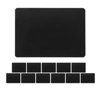 jojofuny 12 pièces Étiquettes Prix Effaçables Abs Robuste Supports Verticaux avec Clip pour Affichage Supermarché Snacks Vrac