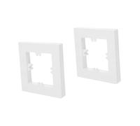 jojofuny 12 Pièces Type Wall Socket Cover Plates Decorative Hole Covers For Wall Repair Easy Installation Plate Surrounds For Light And Socket Protection