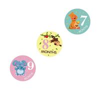 jojofuny 12pièces Autocollants De Mois Pour Stickers Auto-adhésifs Pour Capturer Jalons Né