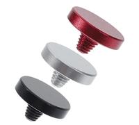 jojofuny 12pièces Boutons De Déclenchement De Caméra Alliage Aluminium Boutons Plat pour Contrôle Précis De Obturateur Accessoire Élégant Et pour Photographes
