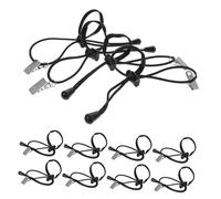 jojofuny 12pièces Clips De Fixation Réglables pour Arrière-Plan De Photographie Et Vidéo Support De Pince De Fond Accessoires De Studio Photo
