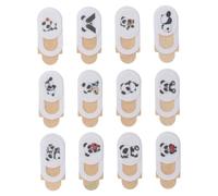 jojofuny 12pièces Couvercles De Caméra pour Ordinateur Portable Cache Webcam Anti-Peeping Glissière De Confidentialité pour Sécurité Et Appareils Décor Forme De Panda