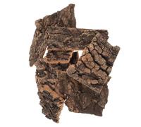 jojofuny 14 Pièces Décor Écorce Synthétique pour Terrarium Reptiles Cachettes et Branches D’Escalade pour Dragon Barbu, Lézards, Serpents Écorce Clair 5-9 Cm, Accessoires Habitat Terrarium