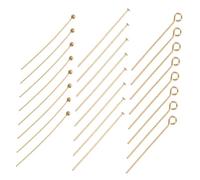 jojofuny 150 pièces Épingle à T Œil Acier Inoxydable Ensemble pour Création de Bijoux DIY pour Boucles Oreilles Colliers et Bracelets Outils de Perlage Robustes et Durables