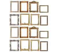 jojofuny 16pièces Cadre Photo Mural Vintage Autocollants Forme De Cadre Décorations Murales Créatives Pour Salon Et Chambre Autocollants Résistants Et Faciles à Appliquer