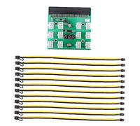 jojofuny 1ensemble Adaptateur De Carte Alimentation pour avec Câble Pin Pin Alimentation pour Gpu Et Carte Compatible avec