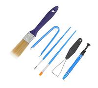 jojofuny 1ensemble Extracteur De Clavier avec Pince à Épiler Et Brosse De Nettoyage Outil Pratique pour Démonter Et Nettoyer Claviers Mécaniques Et Électroniques