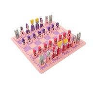 jojofuny 1ensemble Jeux Échecs Éducatif pour Garçon Fille Et Adultes Jouet De Voyage avec Plateau Échecs