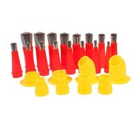 jojofuny 1ensemble Outils De Calfeutrage Acier Inoxydable Avec Embouts Réutilisables Kit Pour Application De Joint Étanche Salle De Bain Et Cuisine