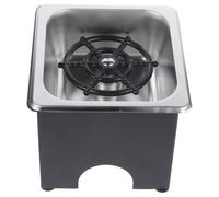 jojofuny 1ensemble Rinceur De Verres Acier Pour Bar Et Cuisine Nettoyage Rapide Et Bouteilles Avec Écoulement à Haute Pression Système Automatique De Rinçage Avec Tuyau