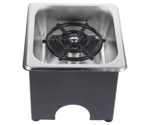 jojofuny 1ensemble Rinceur De Verres Acier Pour Bar Et Cuisine Nettoyage Rapide Et Bouteilles Avec Écoulement à Haute Pression Système Automatique De Rinçage Avec Tuyau