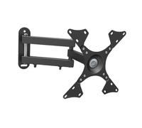 jojofuny 1ensemble Support Mural TV Bras Articulé pour Écrans LCD Et LED Installation Facile De Place pour Salon Chambre Et Bureau